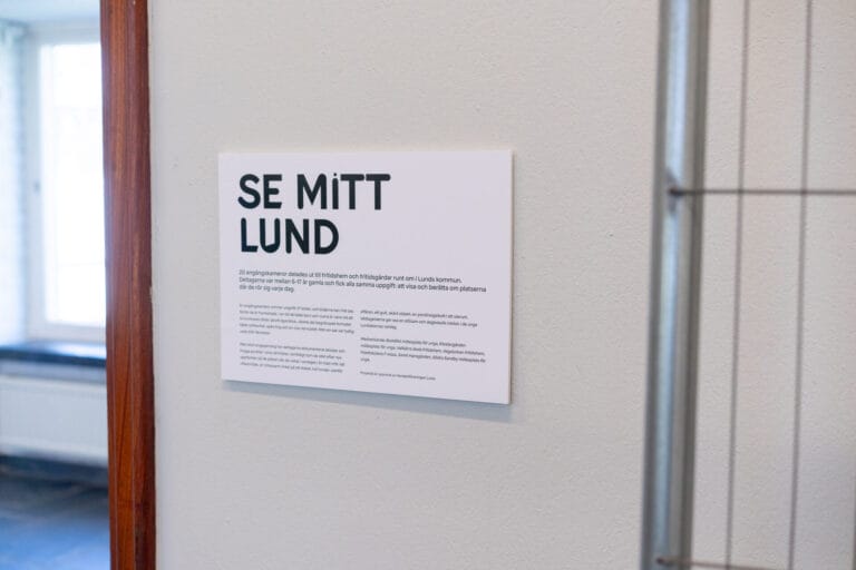 Se mitt Lund - utställningsvy